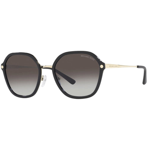 Michael Kors Grey Gradient Lens Black Sunglasses MK1114 10148G